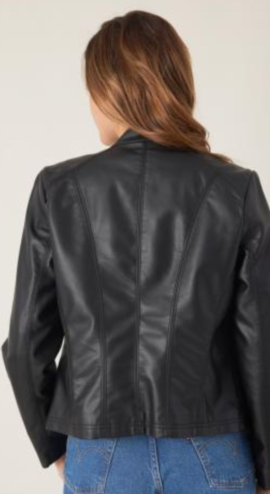 Annie Black Bomber Jacket