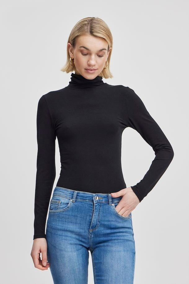 B-Young Pamila Roll Neck Top