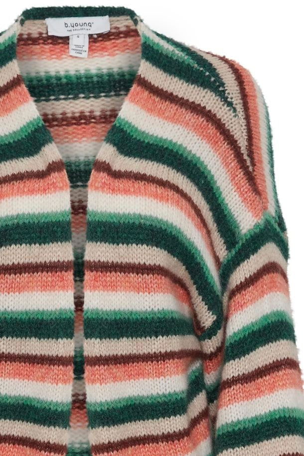 B Young Striped Cardigan