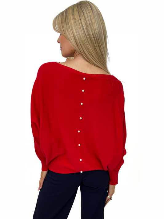 Kate & Pippa Red Elba Knit