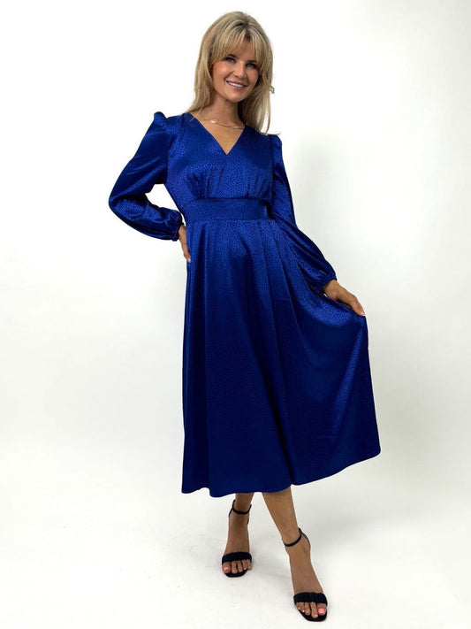 Kate & Pippa Royal Blue Audrey Midi