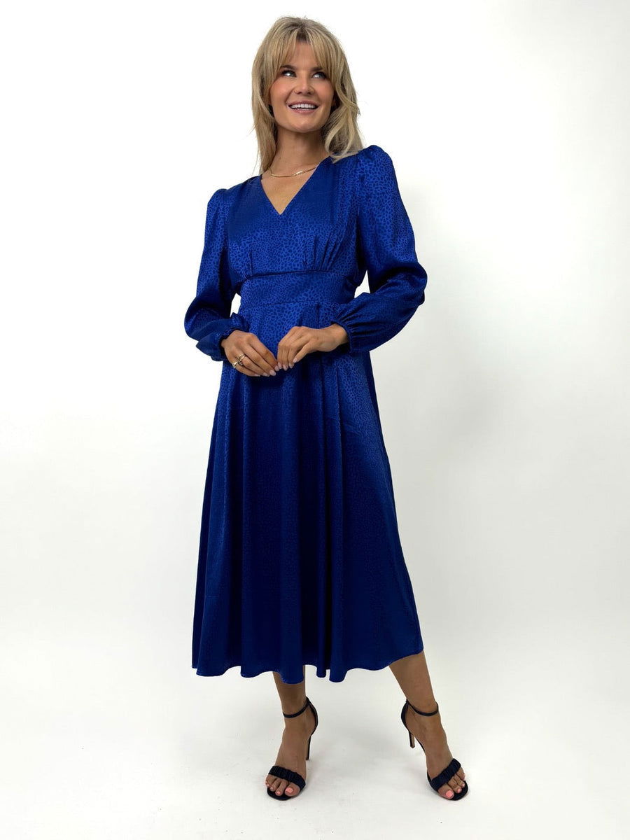 Kate & Pippa Royal Blue Audrey Midi