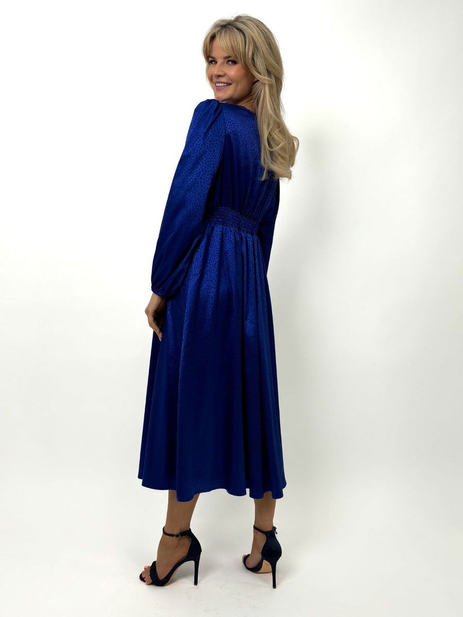 Kate & Pippa Royal Blue Audrey Midi