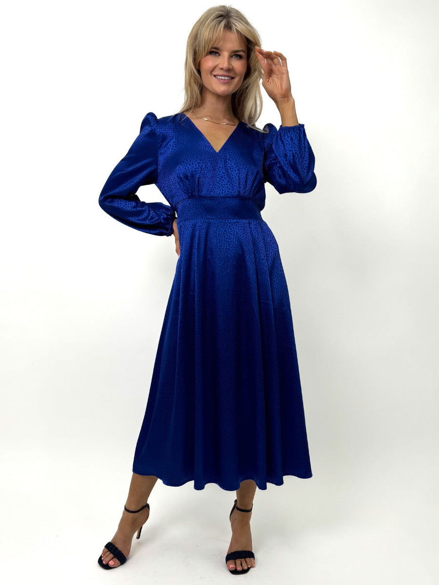 Kate & Pippa Royal Blue Audrey Midi