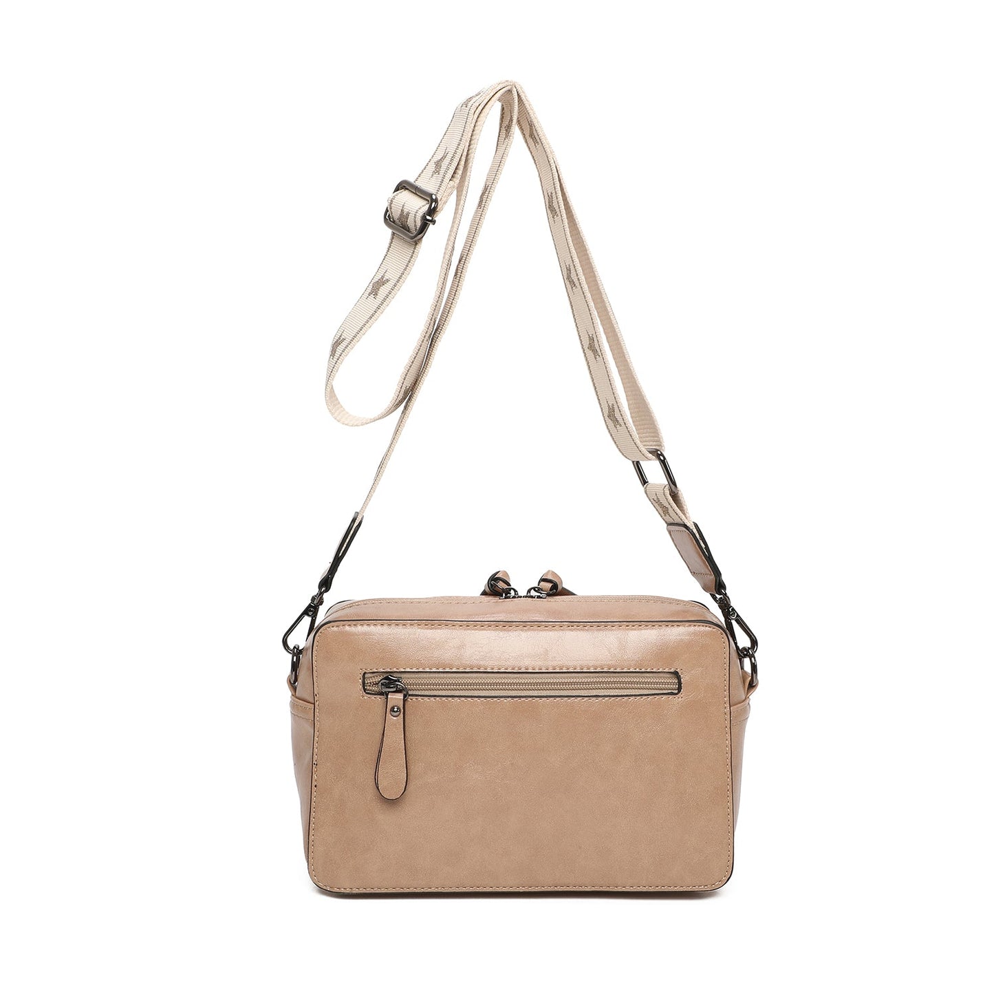 Katie Taupe Camera Bag