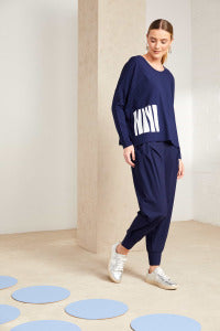 NAYA Cuff Trousers French Blue