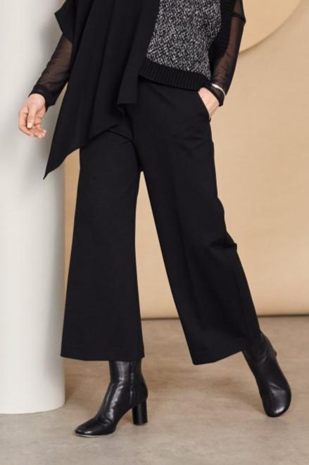 NAYA Wide Leg Black Trouser