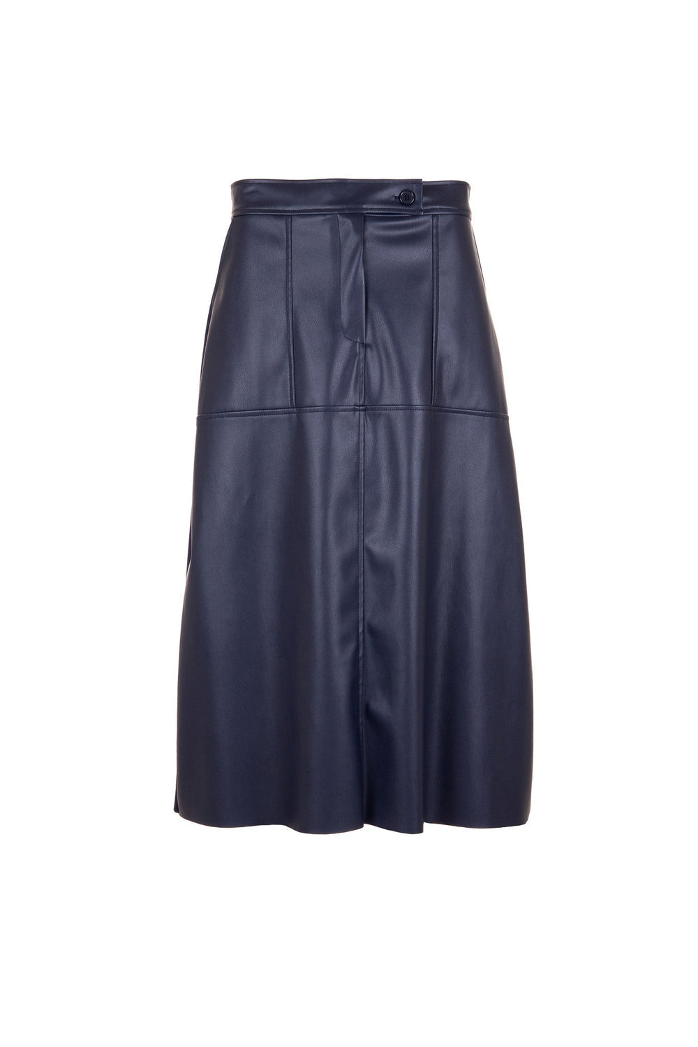 Peruzzi Faux Leather Skirt