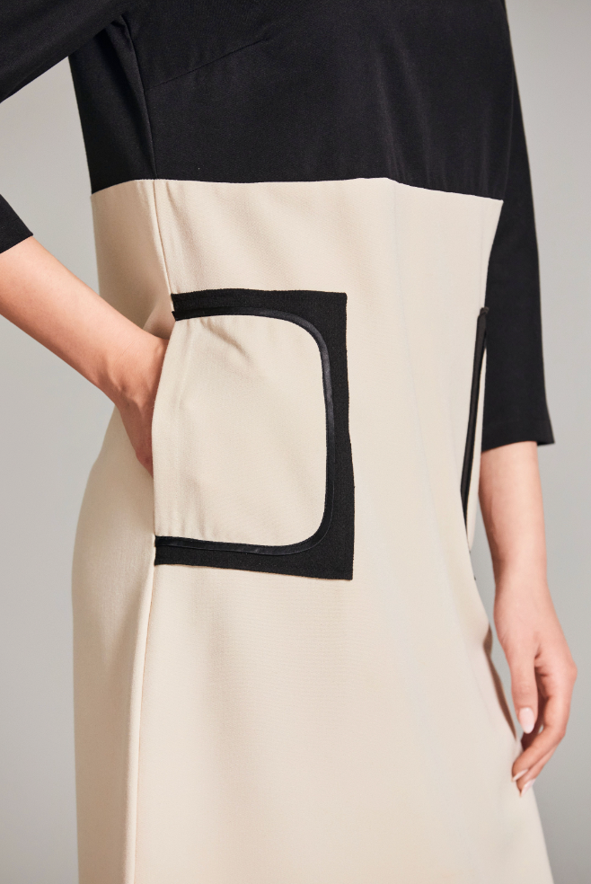 Peruzzi Patch Pocket Dress