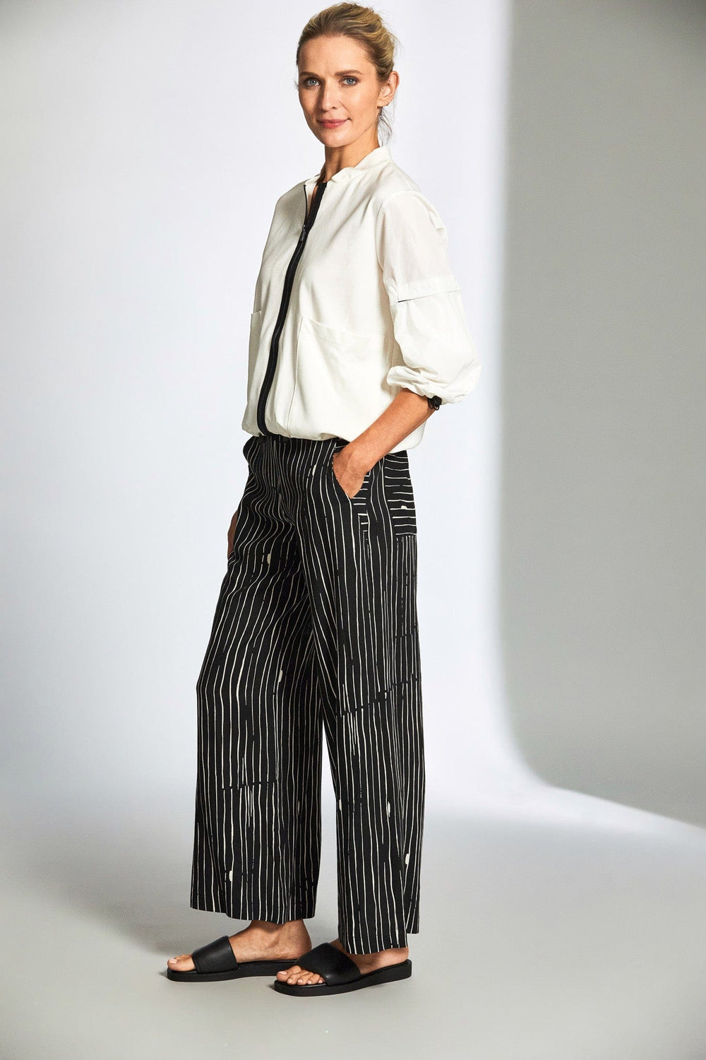 Peruzzi Broken Stripe Trouser