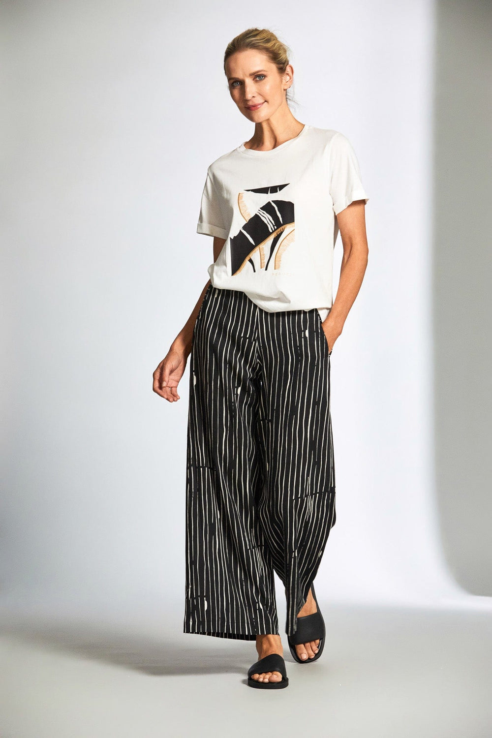 Peruzzi Broken Stripe Trouser