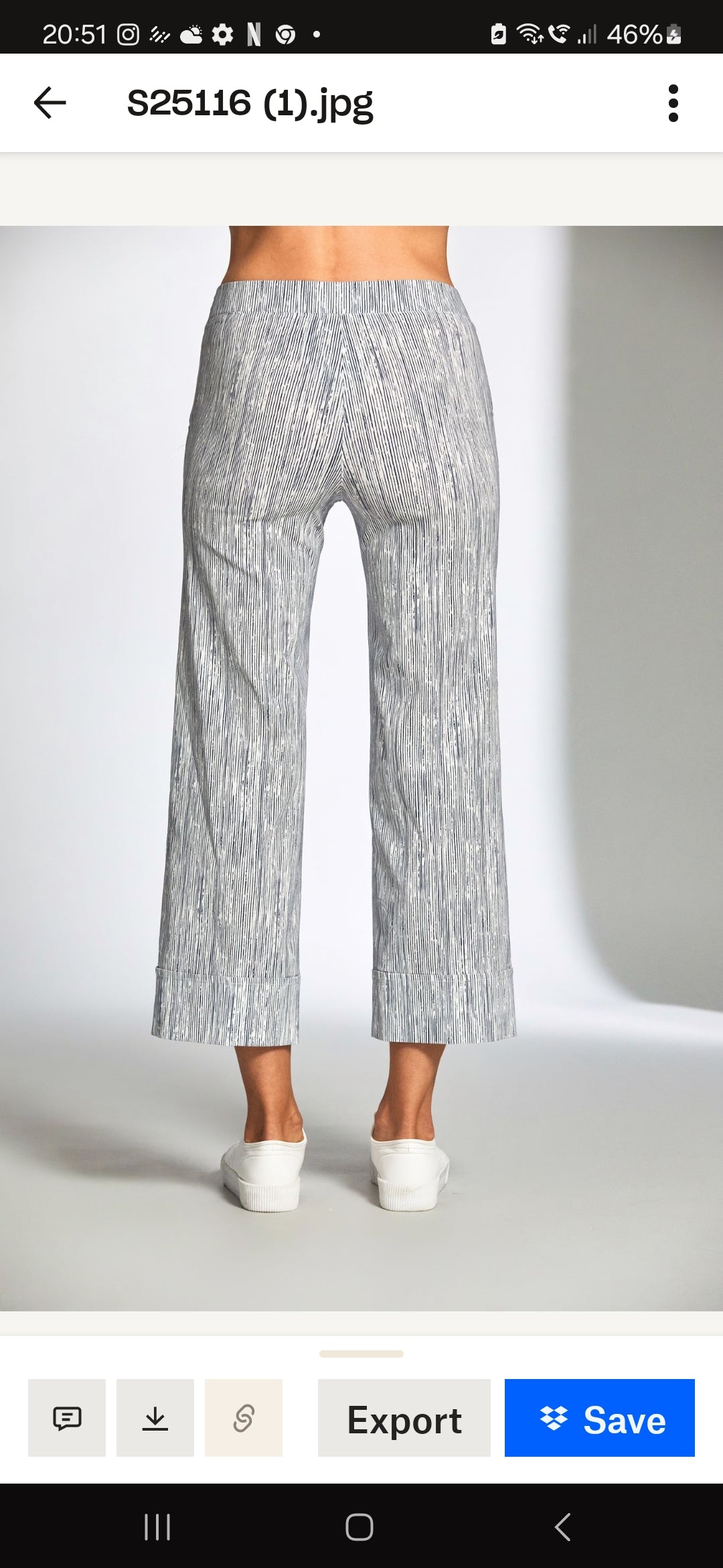 Peruzzi Stripe Trouser