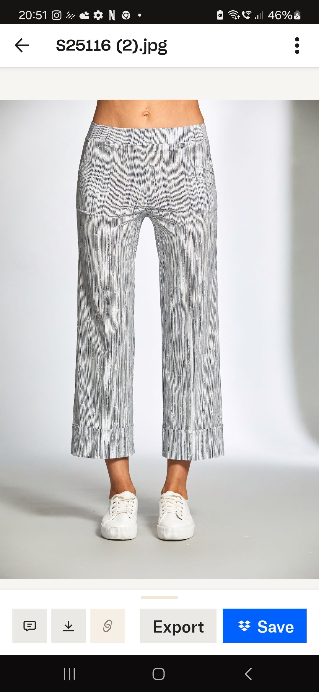 Peruzzi Stripe Trouser