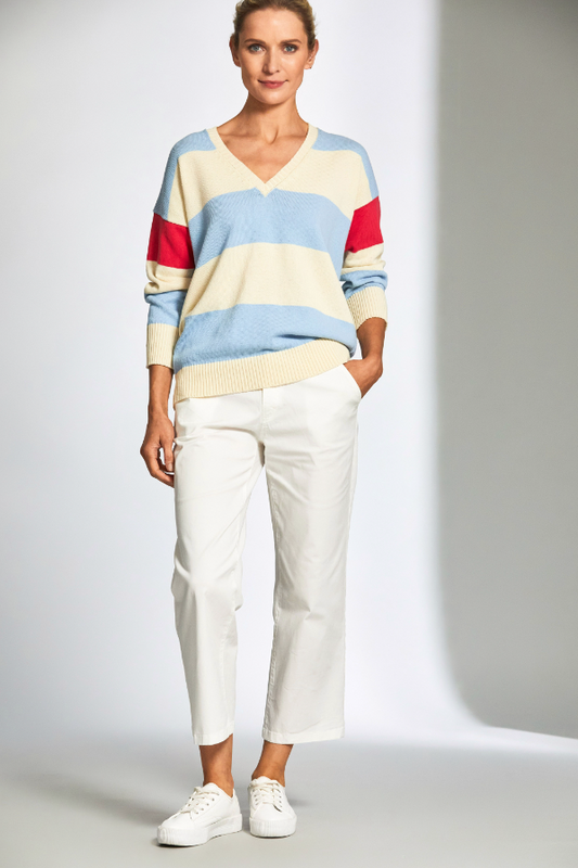 Peruzzi Striped Knit