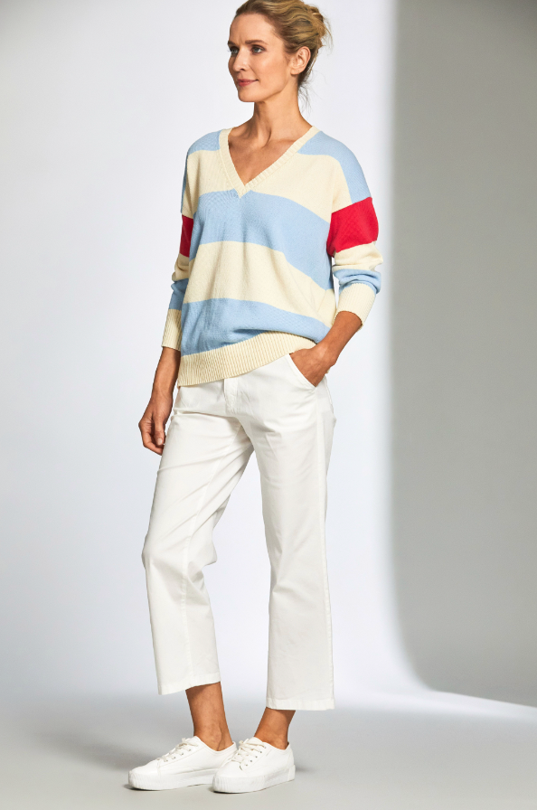 Peruzzi Striped Knit