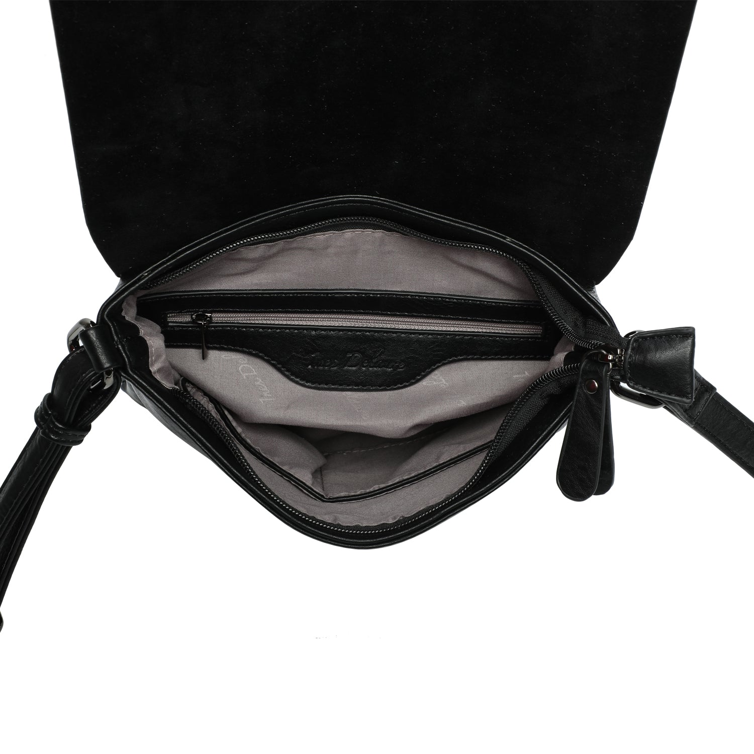 Tina Black Crossbody Bag