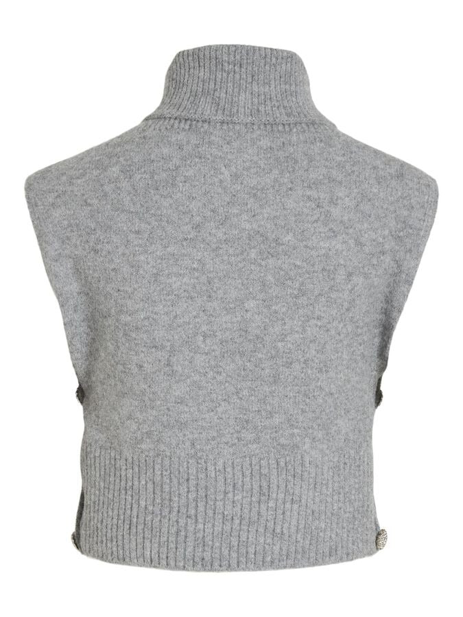 Vila Slip over turtle neck in Grey