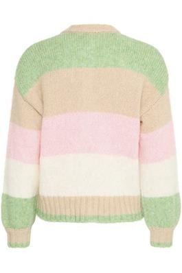 BY Onero Striped Cardigan